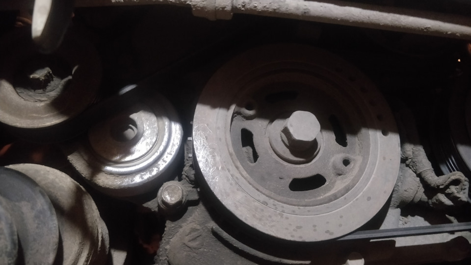 Замена подшипников в роликах натяжителя и обводного Mazda 3 — Mazda 3 ...