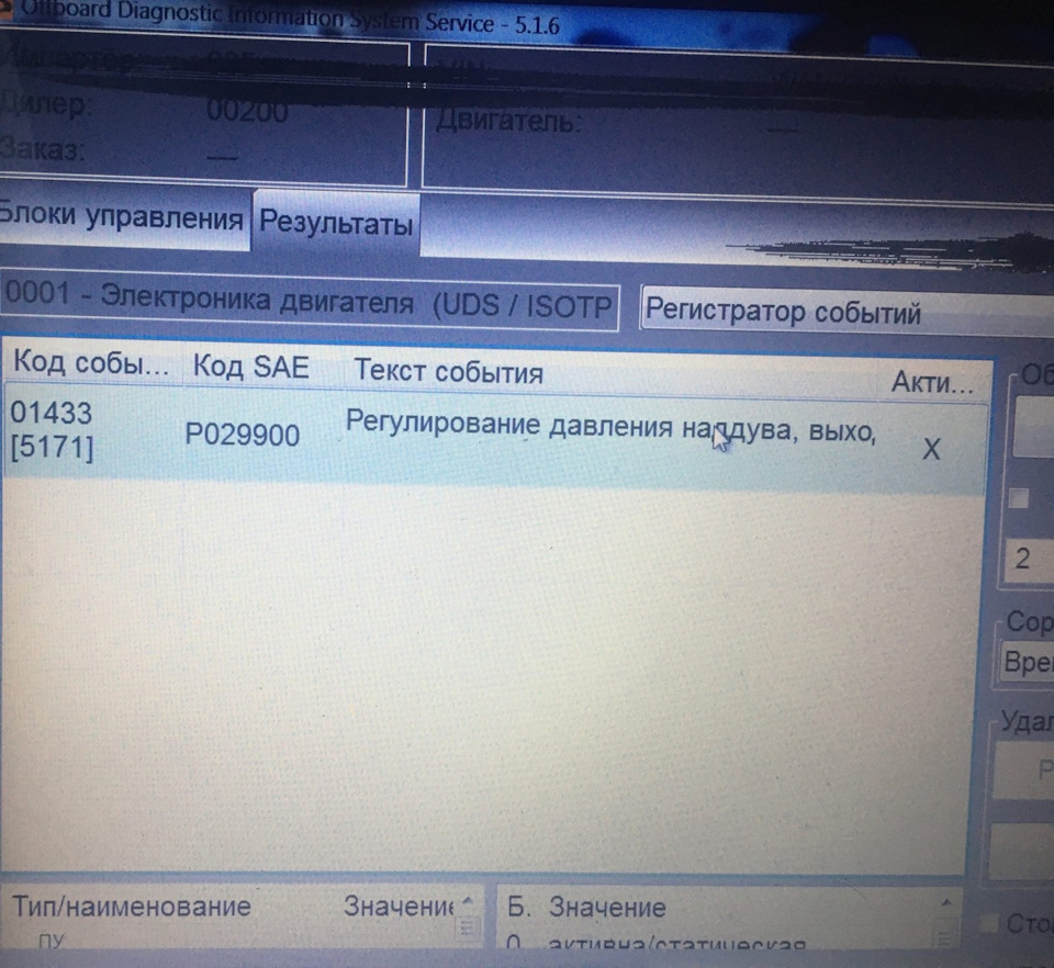 Недодув турбины причины ауди