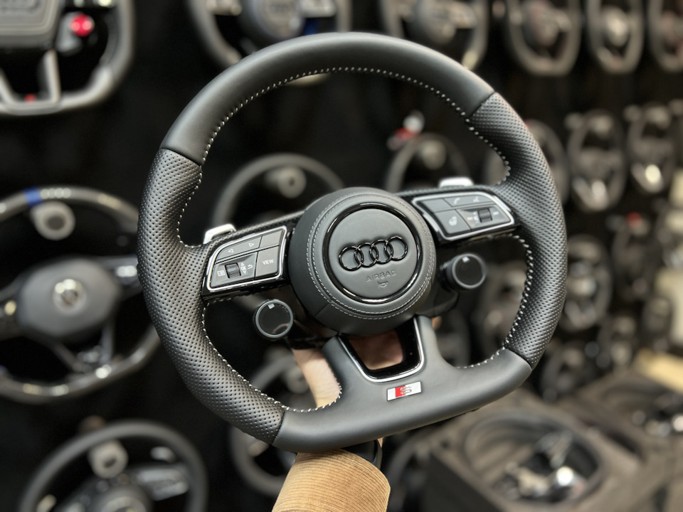 Новый руль Audi с подогревом и кнопками Bosch ATE — VAG TRADE на DRIVE2