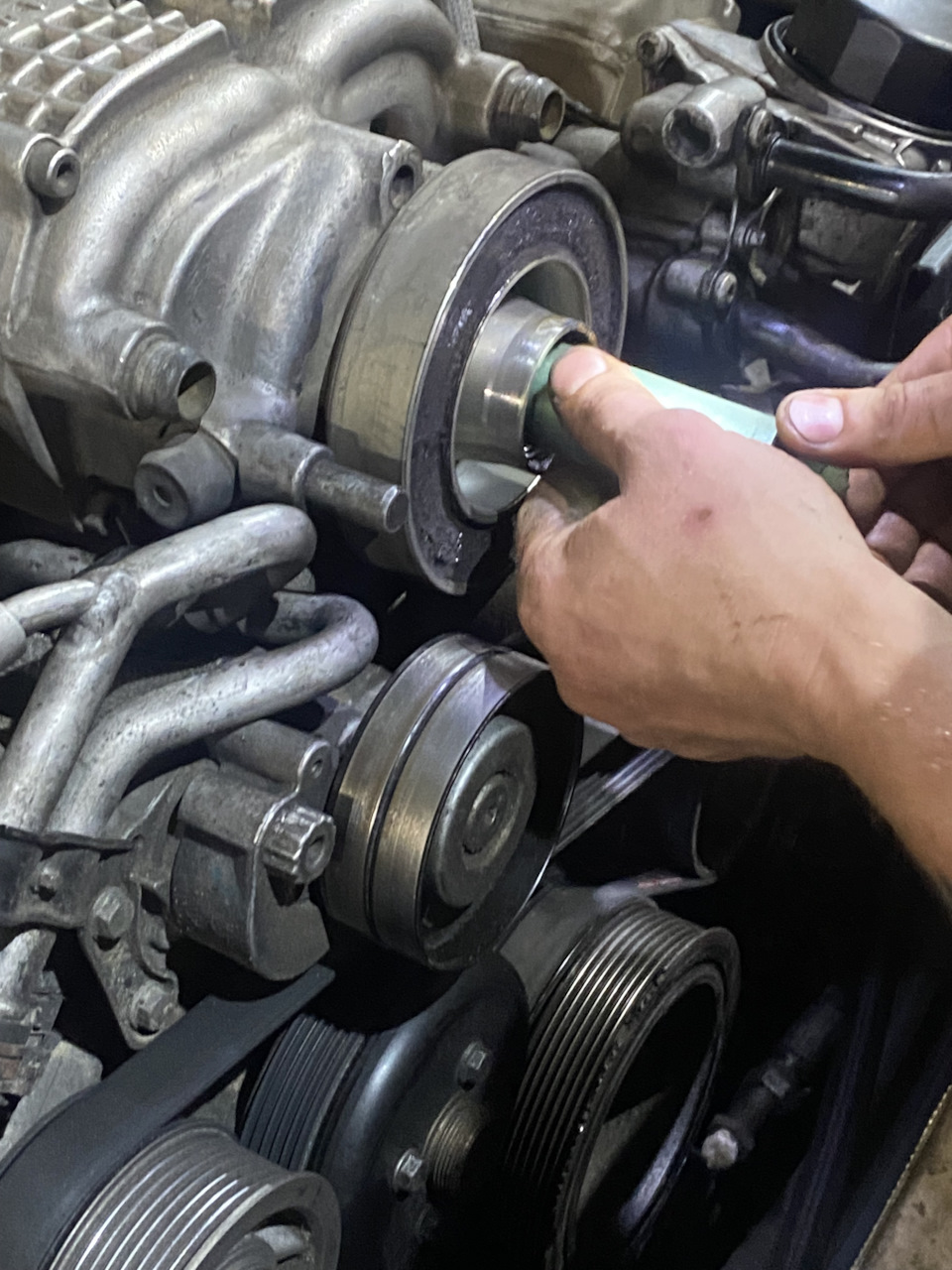 Замена сальника компрессора E55 AMG Kompressor W211 — DRIVE2