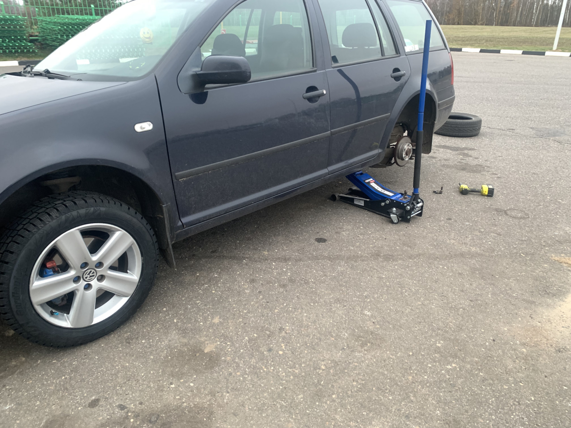 Переход на зиму — Кордиант — Volkswagen Golf Mk4, 1,9 л, 2002 года ...