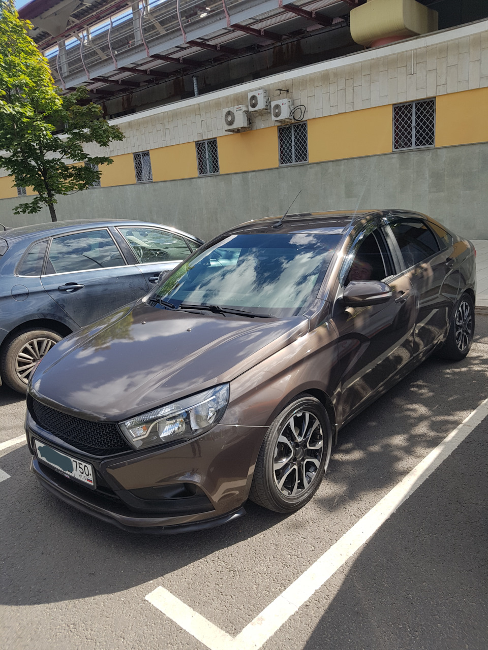 Поездка на ВДНХ Москвариум — Lada Vesta, 1,6 л, 2015 года | покатушки |  DRIVE2