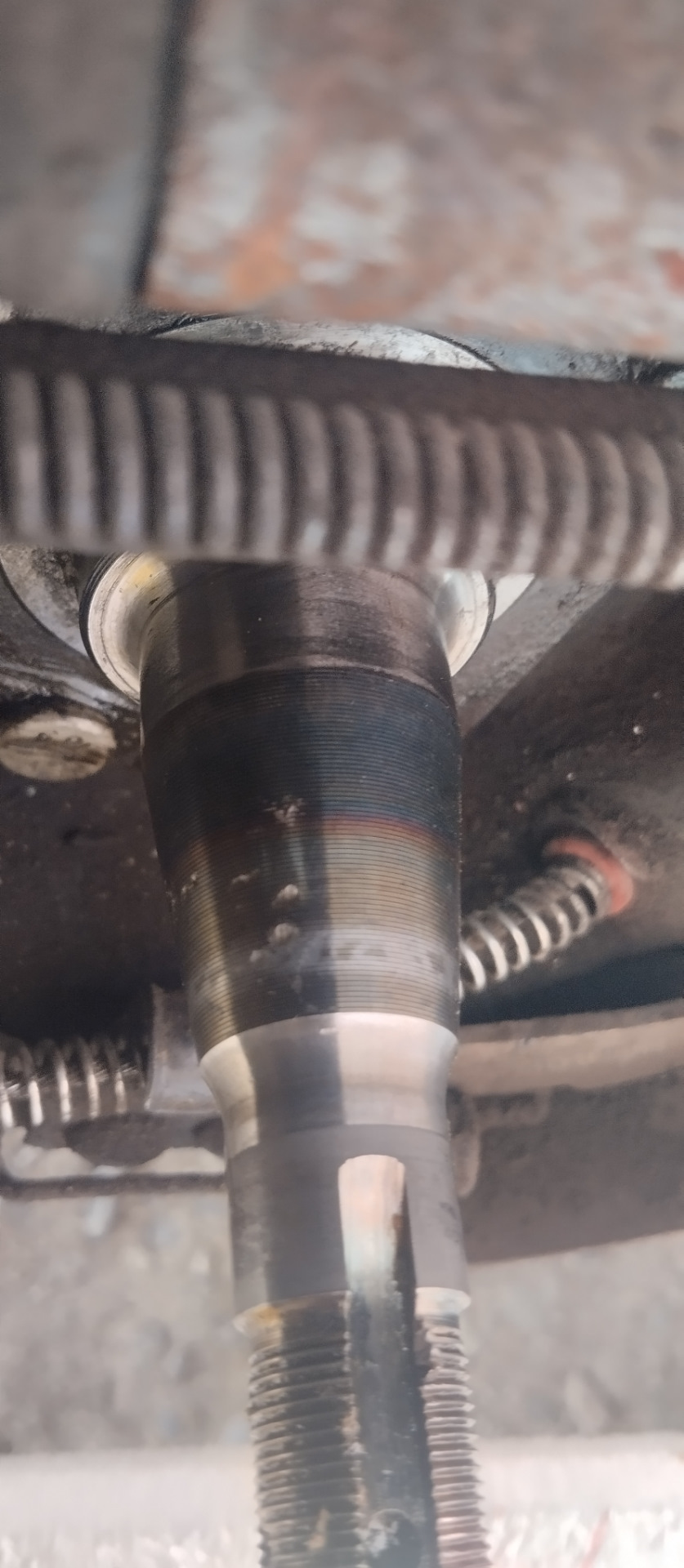 Замена смазки в задних подшипниках — Daewoo Nexia (N150), 1,5 л., 2013 ...