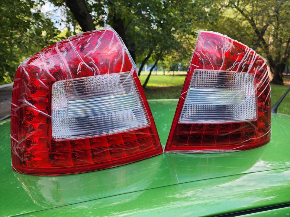 Led фонари — Skoda Octavia RS A5 Mk2, 2 л, 2012 года | тюнинг | DRIVE2