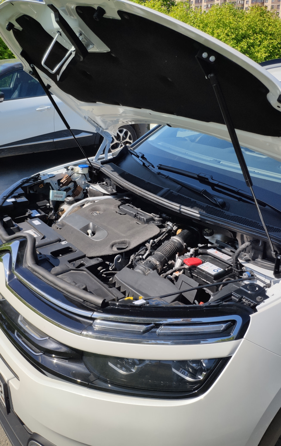 Photo from the logbook Citroen C5 Aircross
