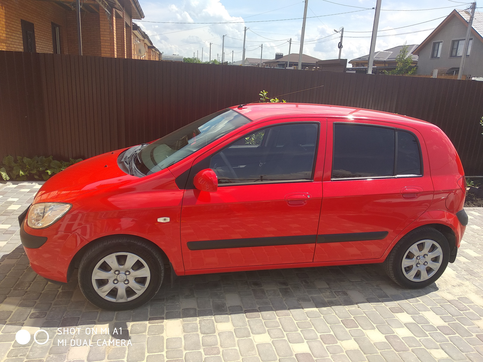 Купили в семью Hyundai Getz 2007г. пробег 34000 — KIA Rio (3G), 1,6 л, 2012  года | покупка машины | DRIVE2