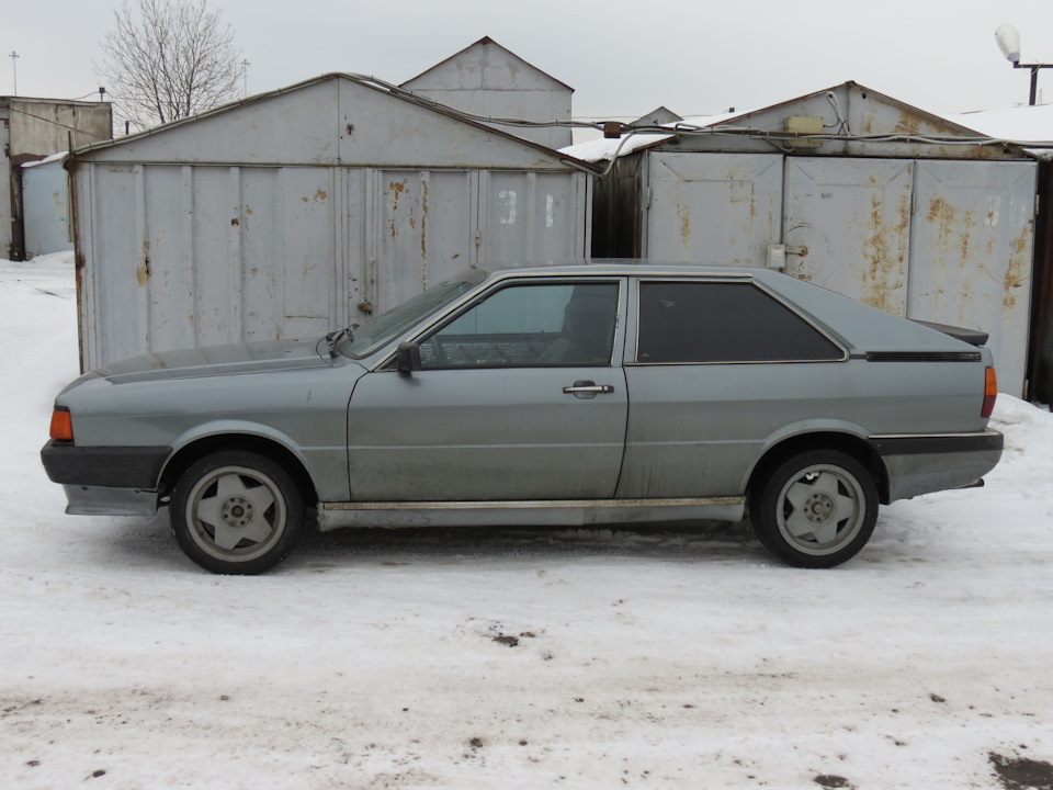 Задний бампер. — Audi Coupe (81/85), 2,2 л, 1984 года | своими руками ...