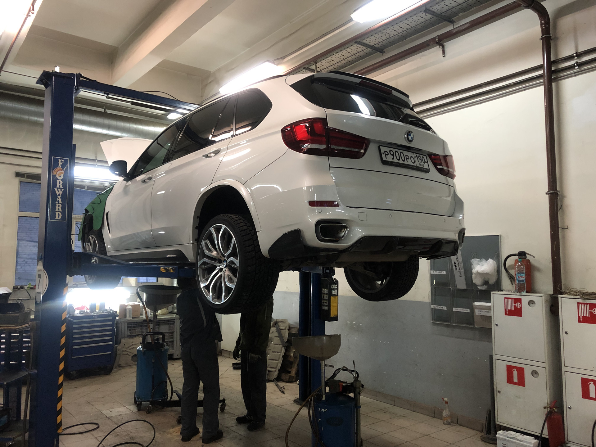 #5 Большое ТО для Белоснежки — BMW X5 (F15), 3 л, 2014 года | визит на ...