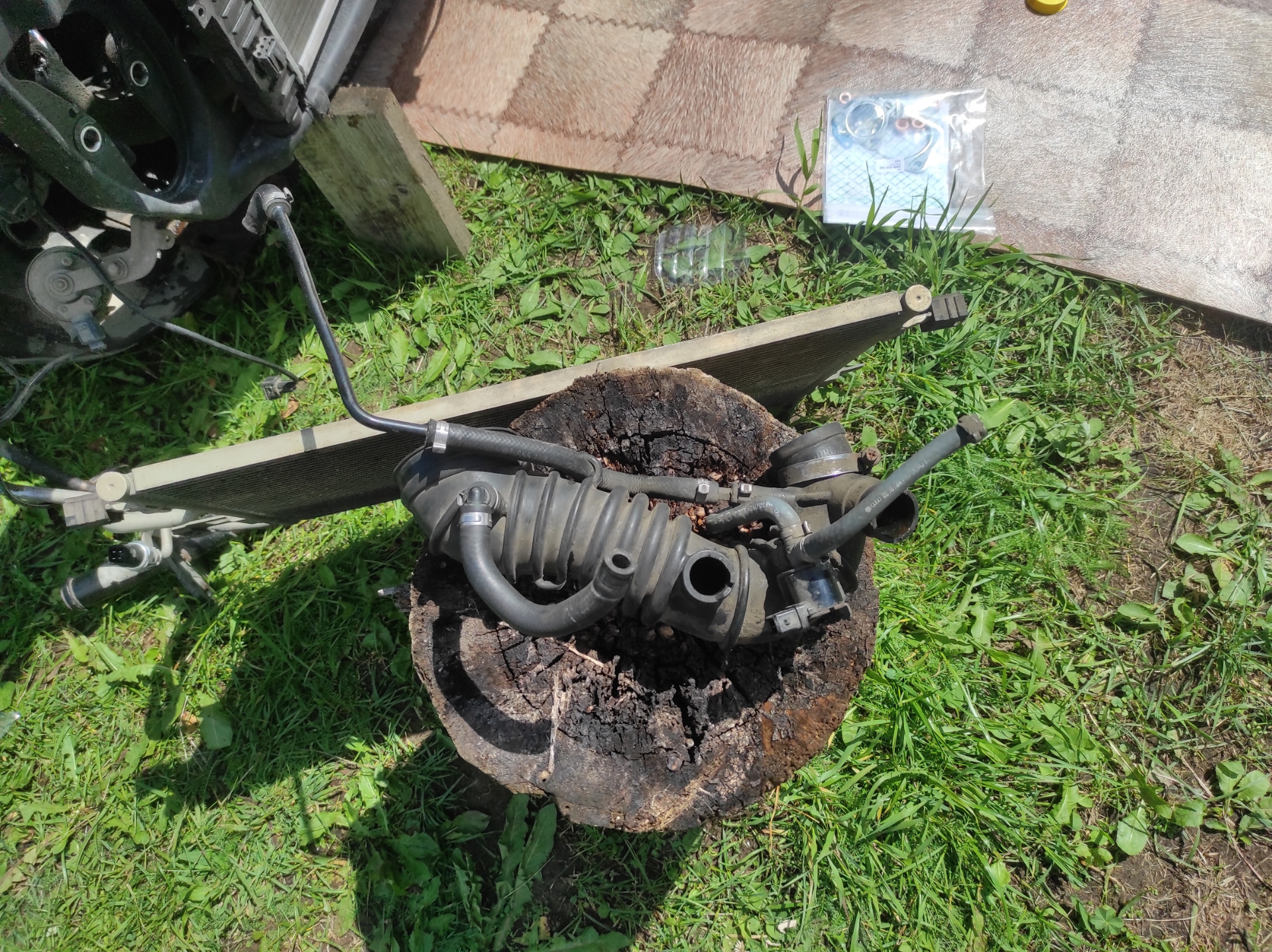 Замена турбины с К-03 на К-04 — Volkswagen Passat B5, 1,8 л, 2004 года ...