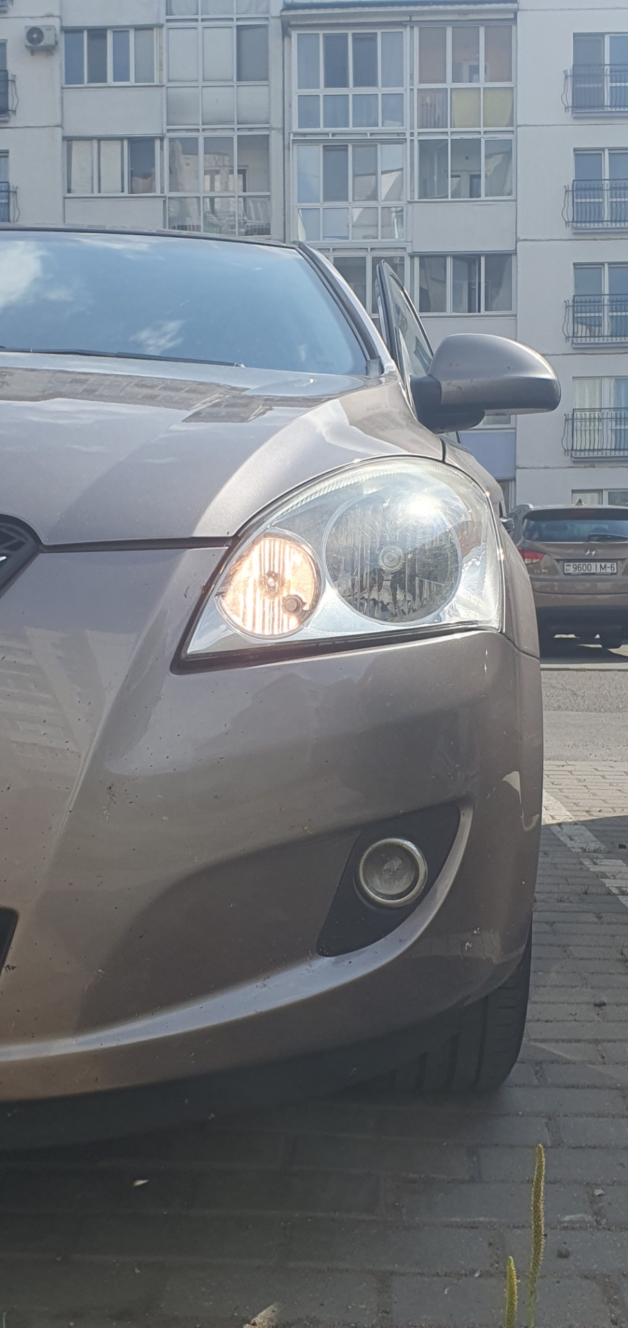 dho-light v2.0.3d (дальний в полнакала)На kia ceed — KIA Ceed (1G), 1,4 ...