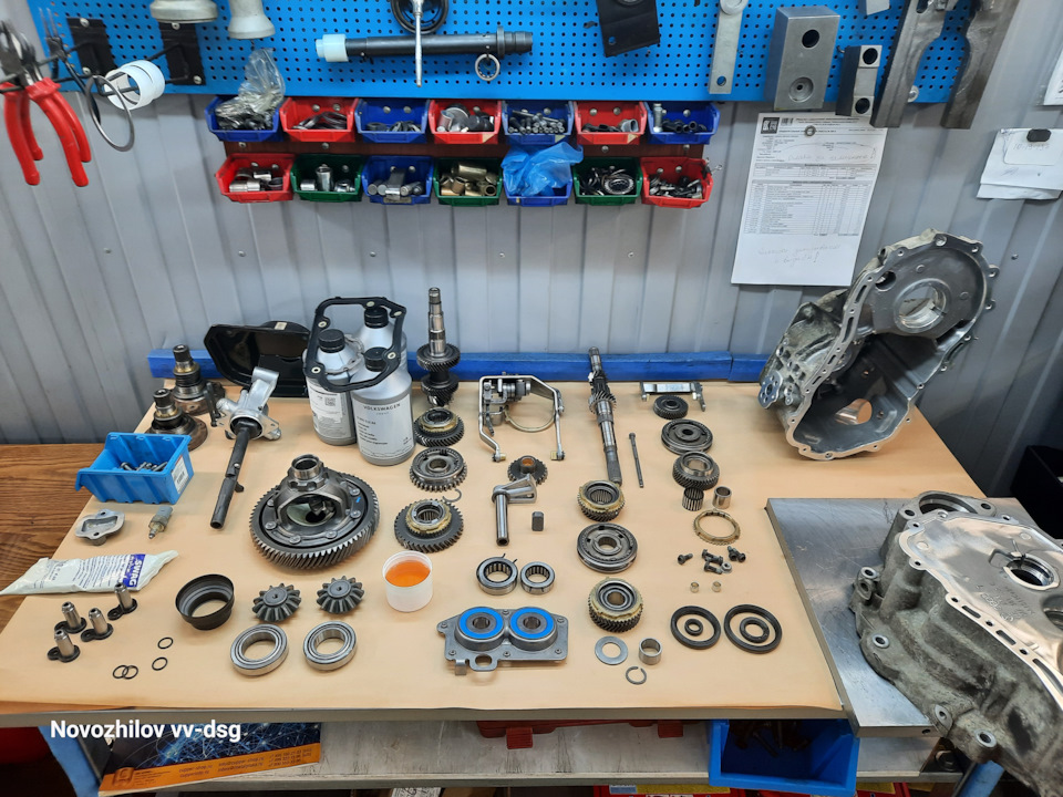 Ремонт МКПП — MQ 200. Работа по ремонту трансмиссии серии 0AF с кодом ...