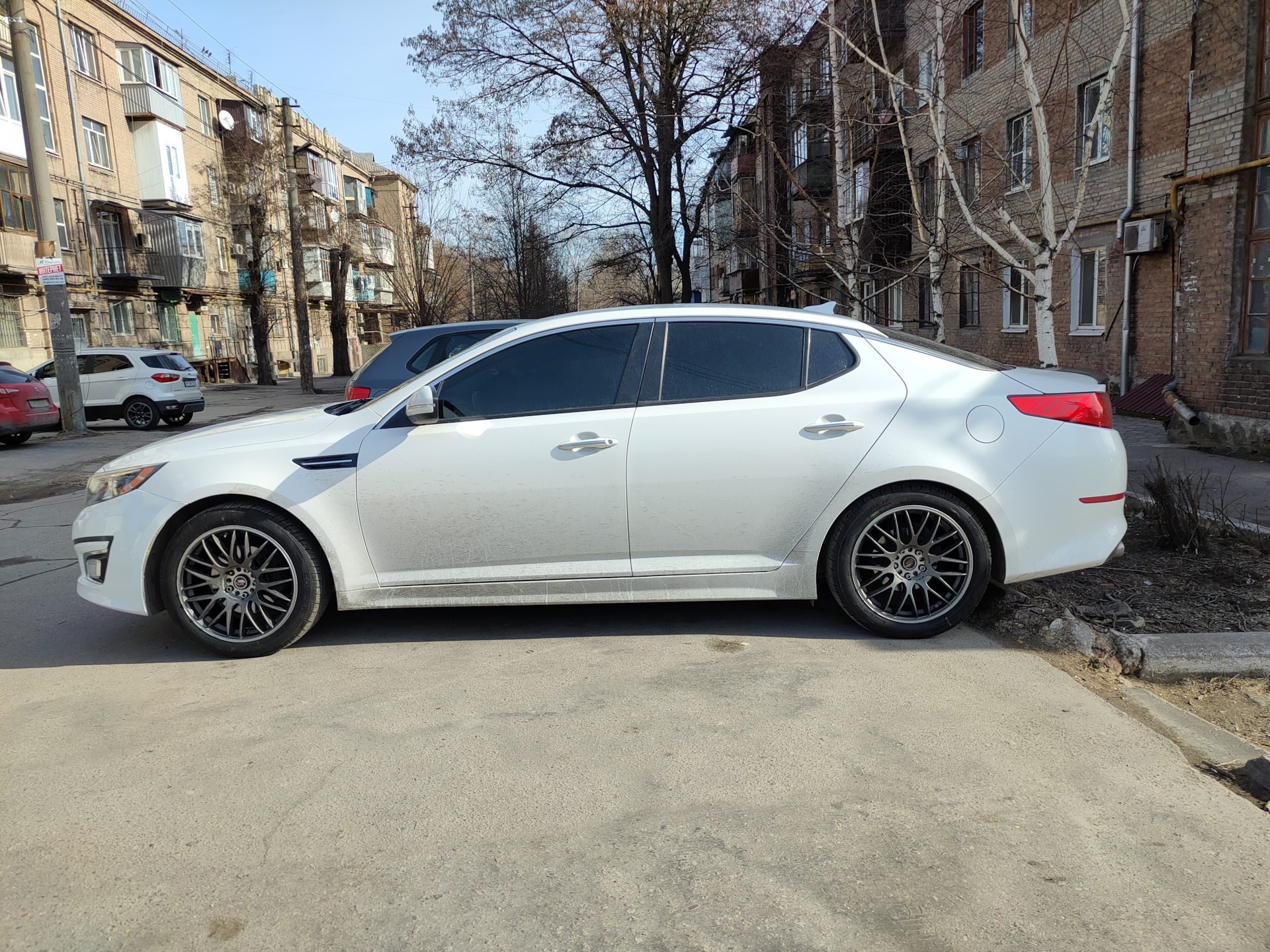Новые диски R18 — KIA Optima (3G), 2,4 л, 2015 года | колёсные диски ...
