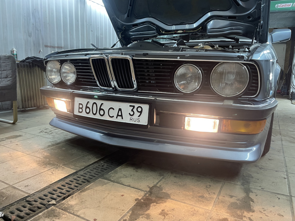 Не горят птф — BMW 5 series (E28), 2,5 л., 1987 года | своими руками ...
