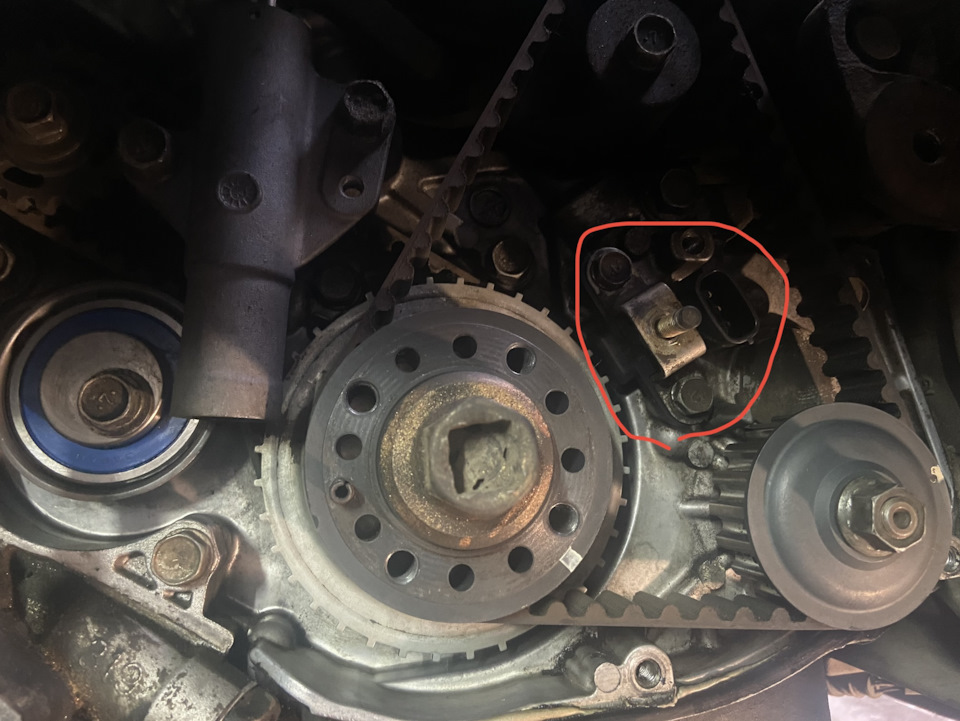 Датчик ПКВ — Mitsubishi Grandis, 2,4 л, 2005 года | поломка | DRIVE2