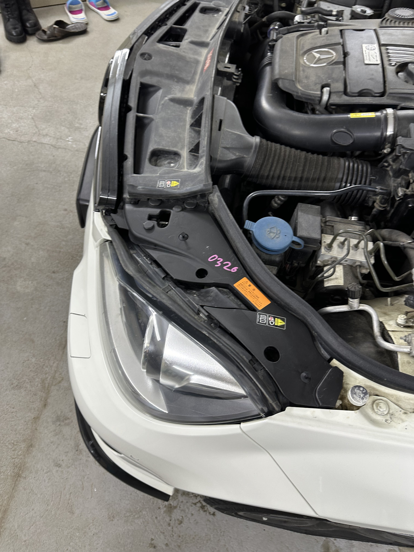Замена трубки и клапана печки — Mercedes-Benz C-Class (W204), 1,8 л ...