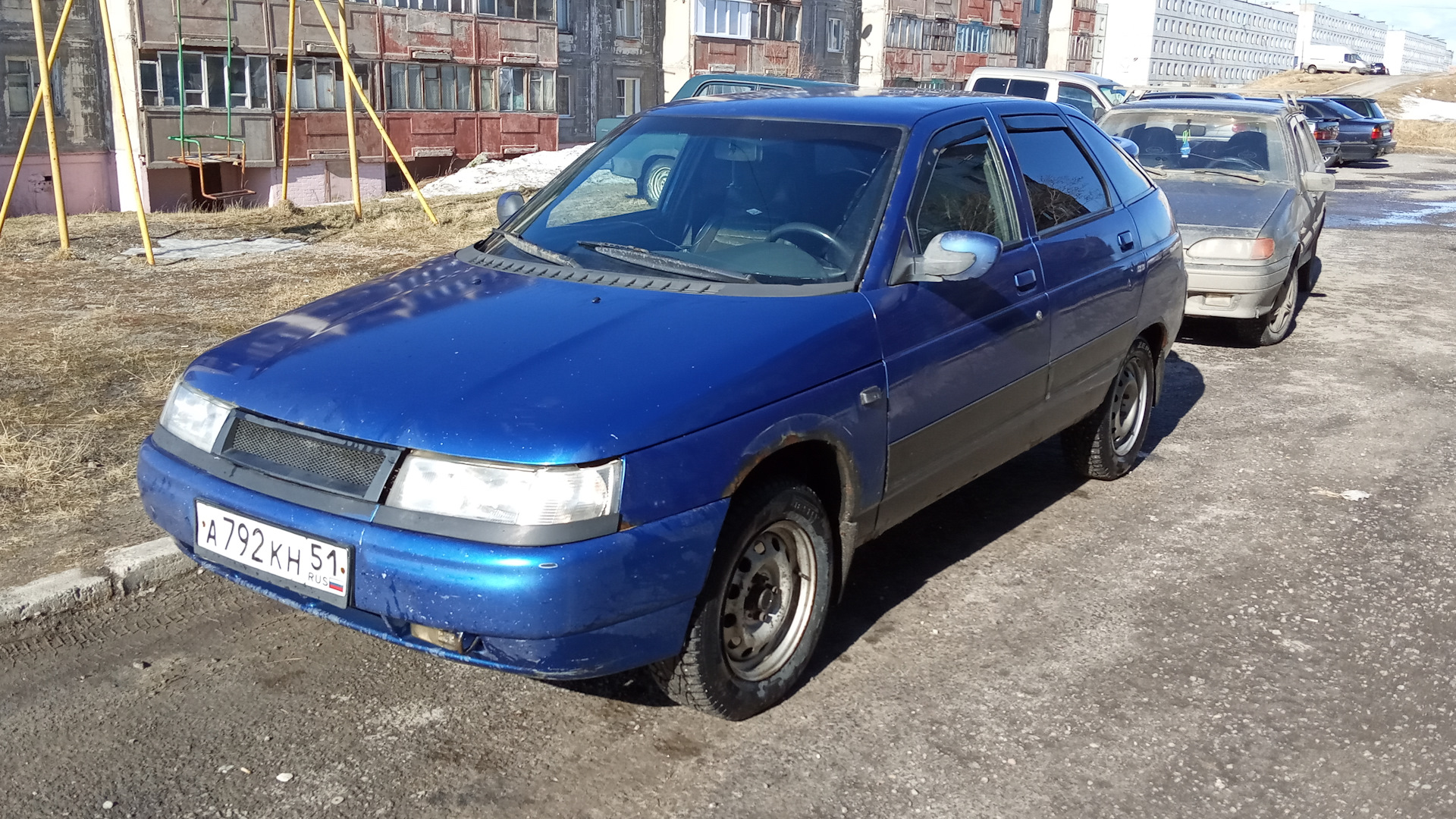 Lada 21124 1.6 бензиновый 2007 | И она синяя на DRIVE2