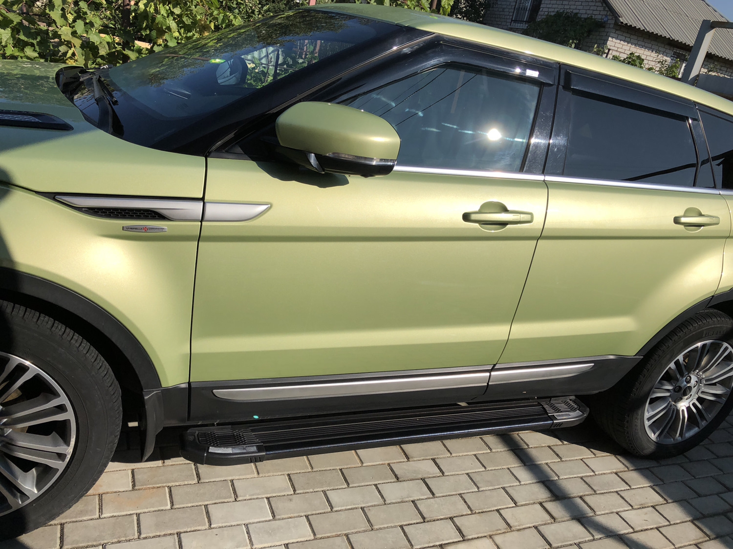 Range rover порог