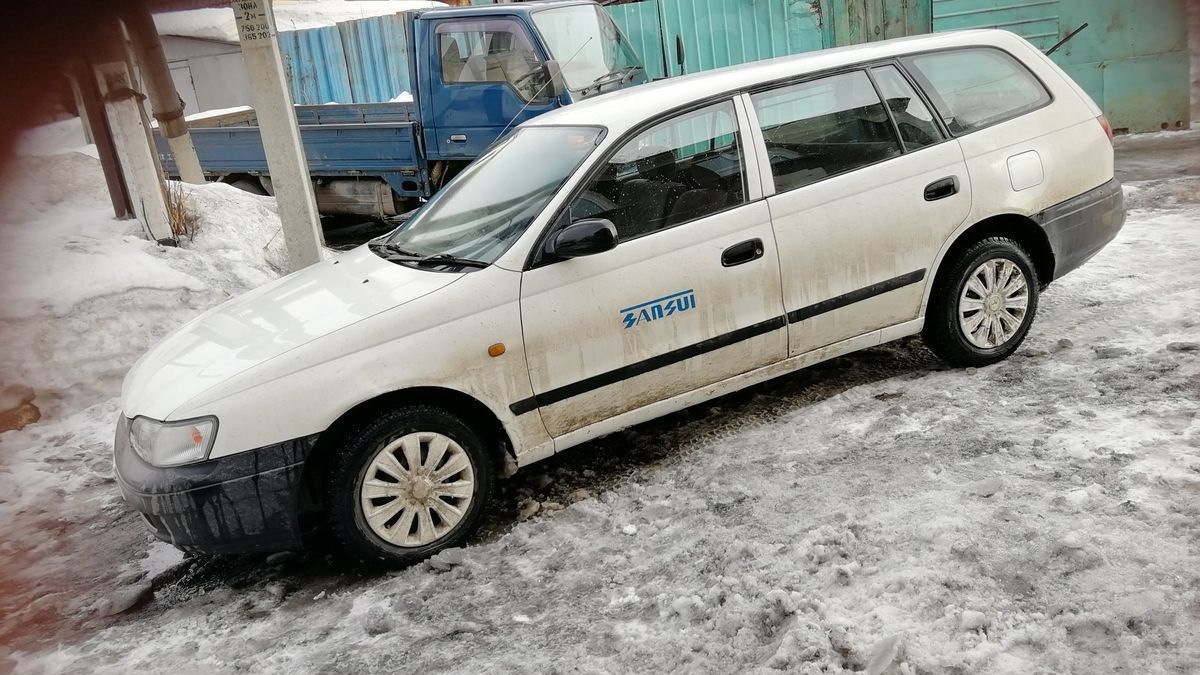 Тойота калдина 2 2 дизель. Toyota Caldina 2.0 MT, 1996, 179 000 км. Toyota Caldina, 1998 отзывы.