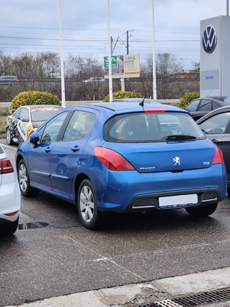 Химчистка, полировка, керамика — Peugeot 308 (1G), 1,6 л, 2010 года | мойка  | DRIVE2