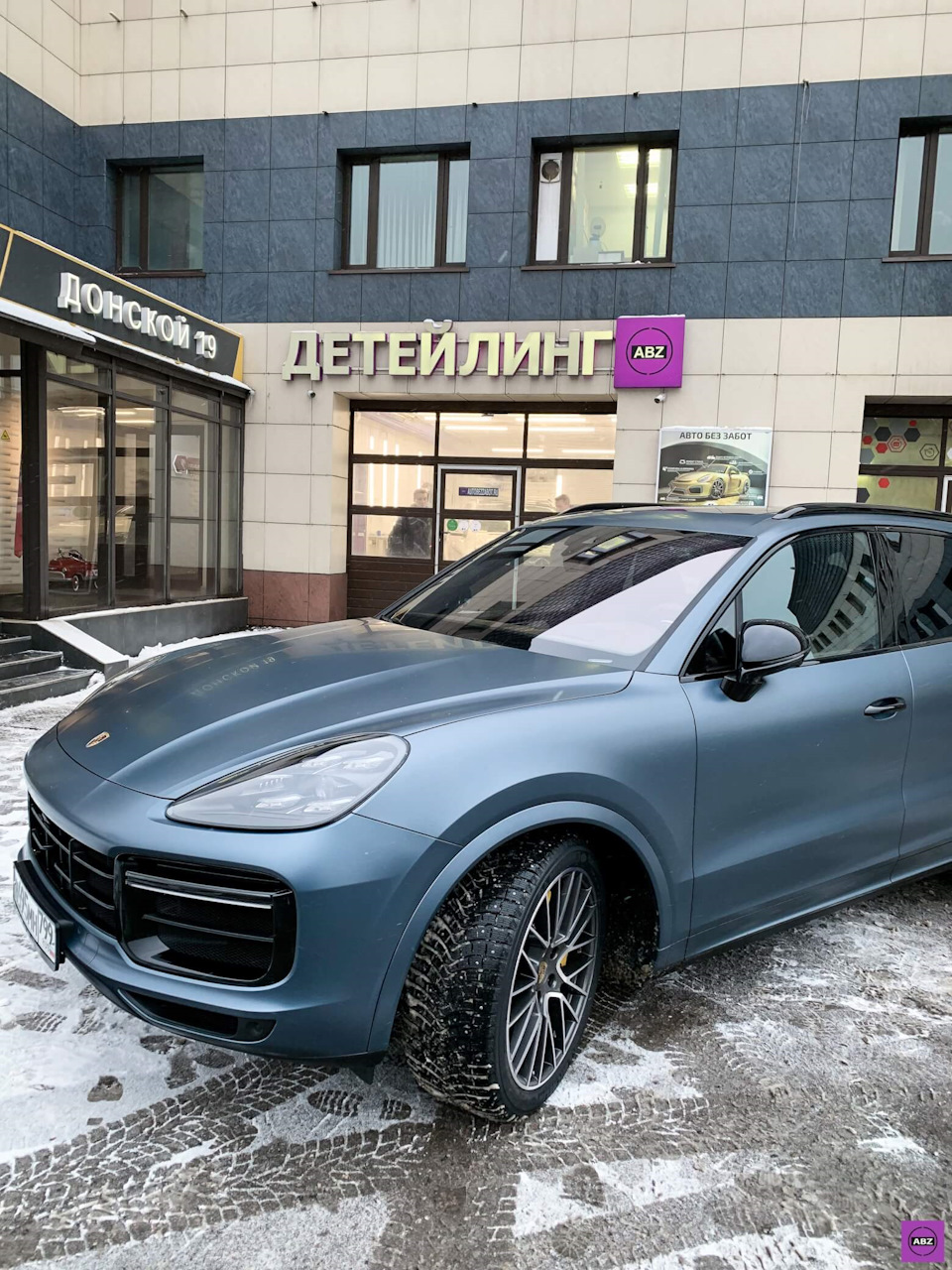 Матовый или глянцевый полиуретан для Porsche Cayenne — АвтоБезЗабот на  DRIVE2