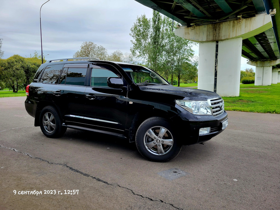 Техническое обслуживание — Toyota Land Cruiser 200, 4,5 л, 2011 года ...
