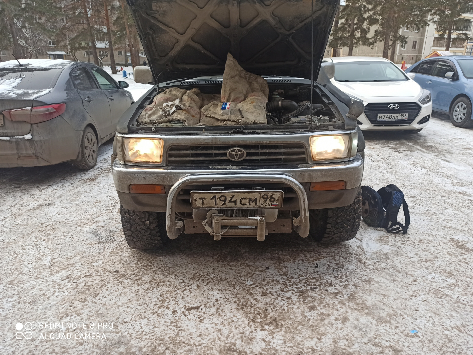 Как поменять лампочку тойота хайлюкс