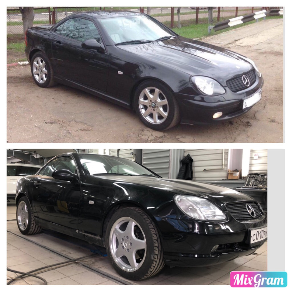 Побеждаем просевшую переднюю ось SLK R170 — Mercedes-Benz SLK (R170), 2,3  л, 1999 года | визит на сервис | DRIVE2