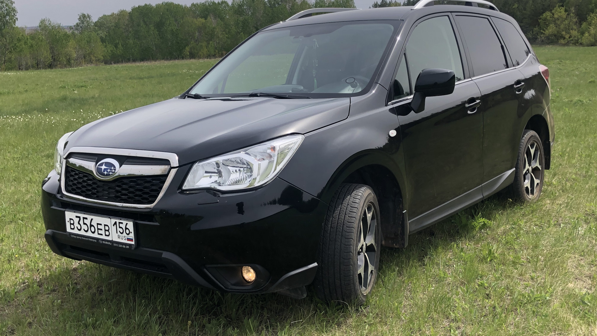 Subaru Forester (SJ) 2.0 бензиновый 2014 | Черный субарь на DRIVE2