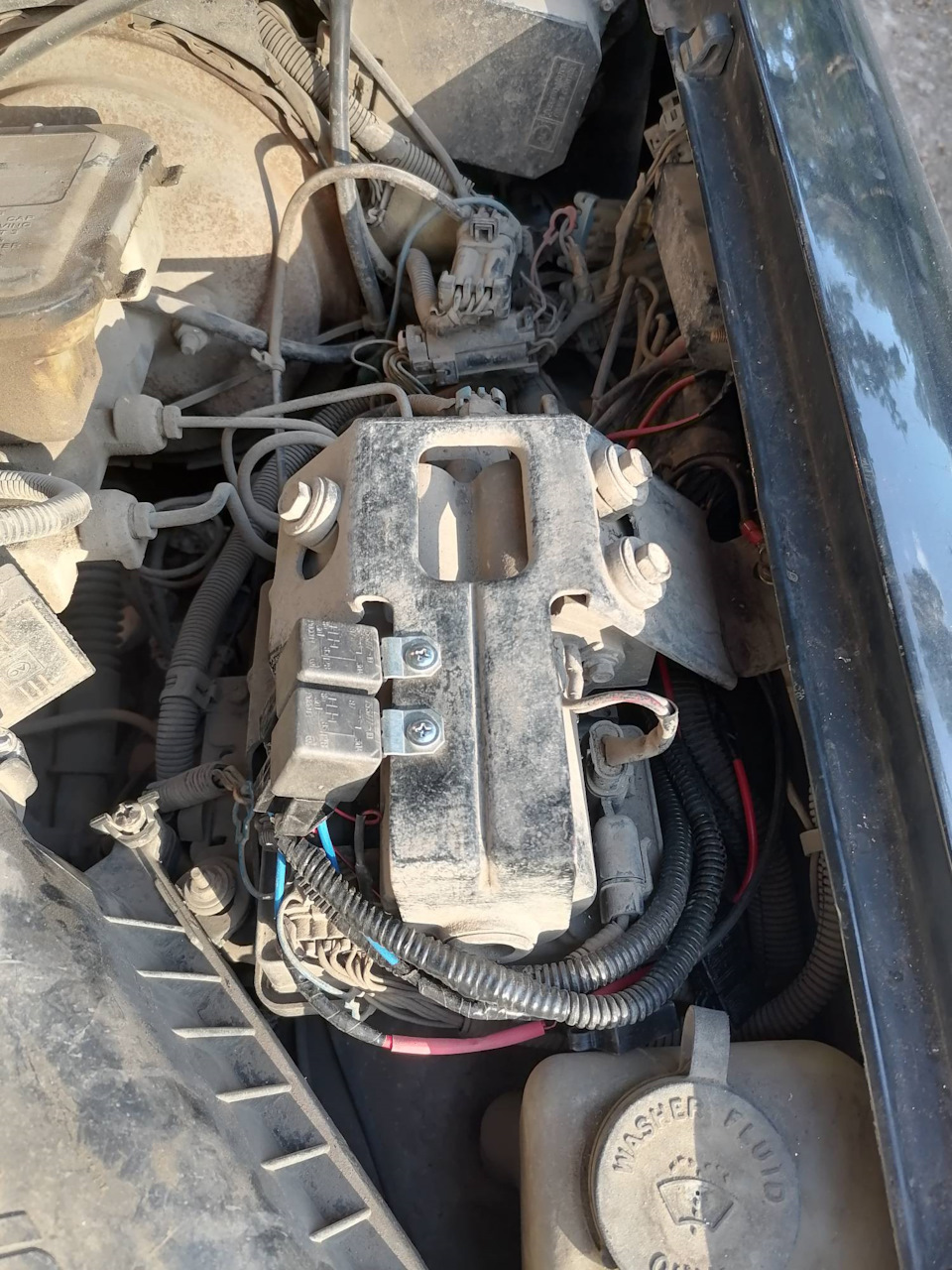 Перевод фар на реле. — Chevrolet Blazer (S-15), 4,3 л, 1995 года ...