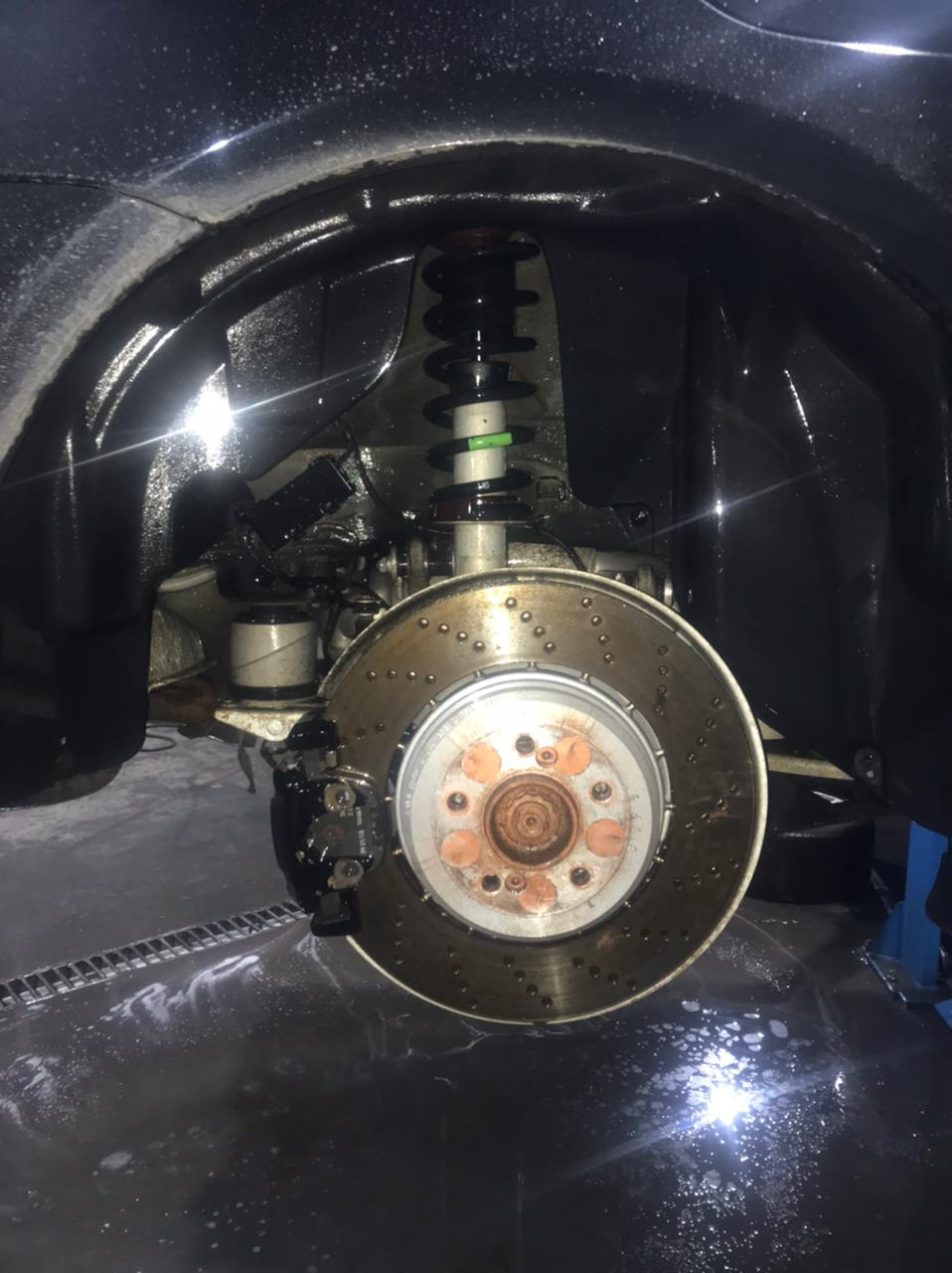 Замена ручного тормоза и рекмкомплект — BMW M6 (E63), 5 л., 2007 года ...