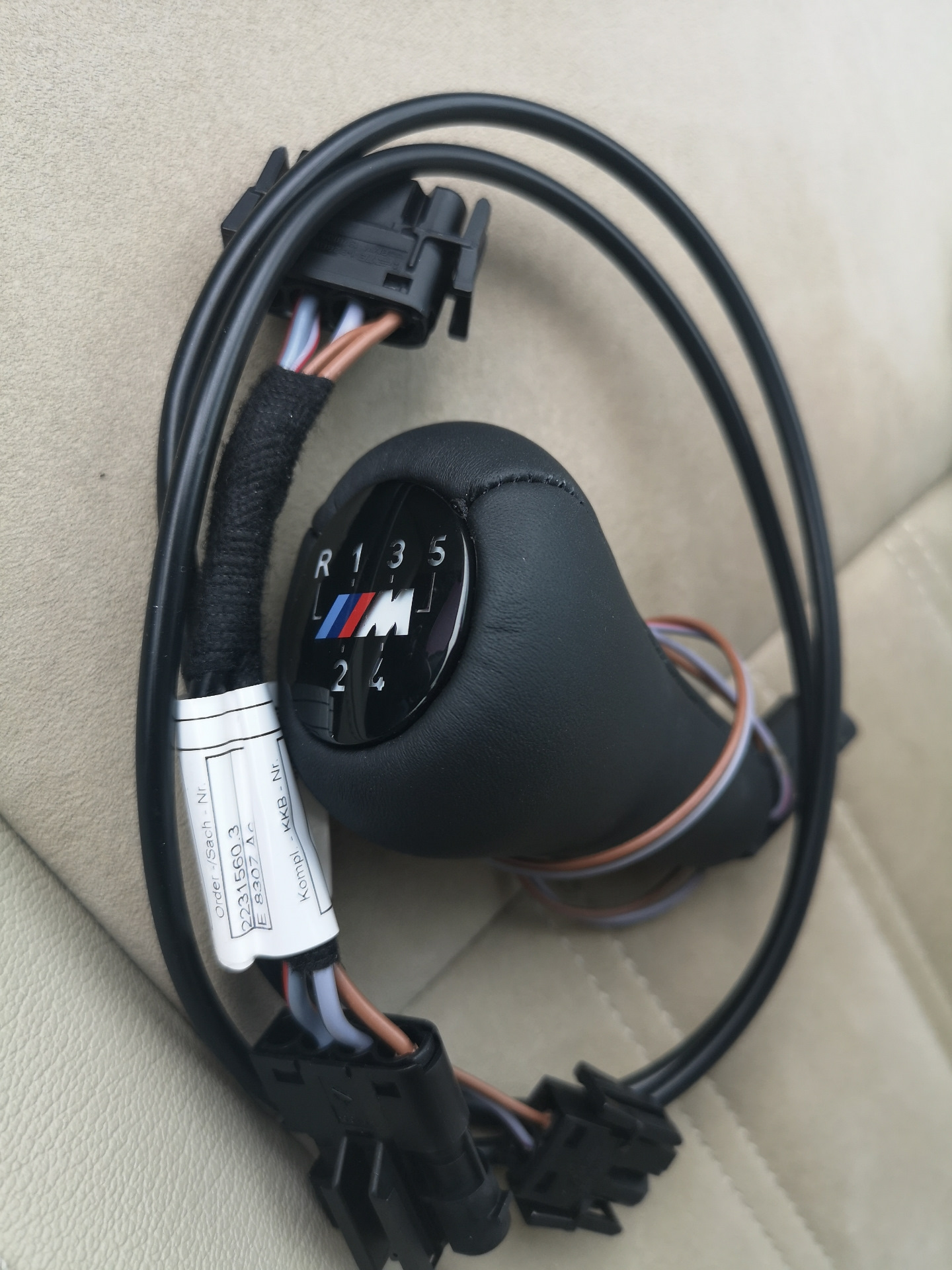 Рычаг мкпп м5 с подсветкой 5ступ — BMW 5 series (E34), 2 л, 1994 года ...