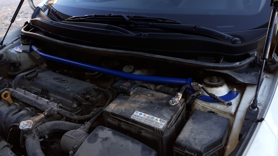 Распорка Солярис 1 — Hyundai Solaris (1G), 1,6 л, 2015 года | тюнинг ...