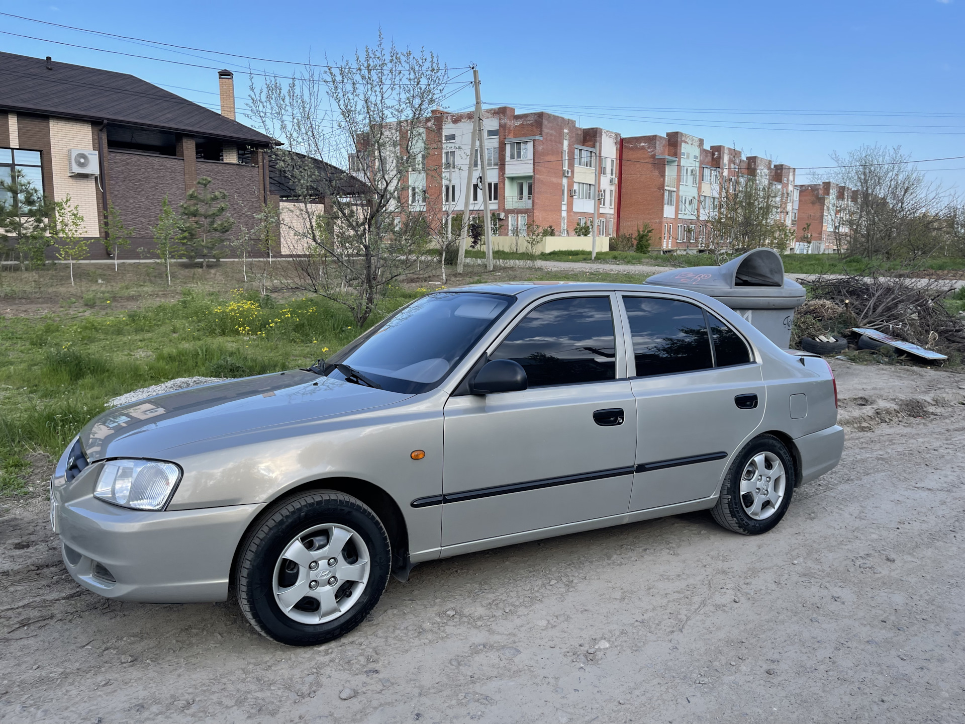 Занижению быть?! — Hyundai Accent (2G), 1,5 л, 2008 года | наблюдение |  DRIVE2