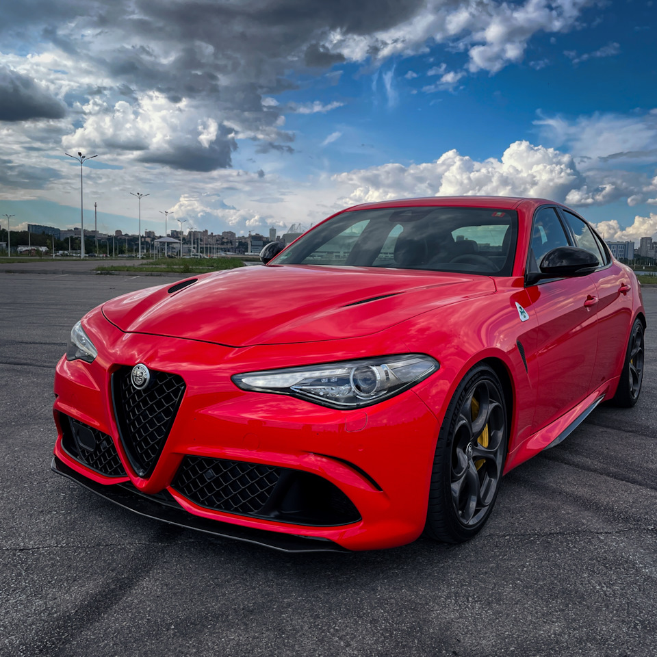 Фотосет от молодых фанатов автомобиля ) — Alfa Romeo Giulia (952), 2,9 л,  2018 года | фотография | DRIVE2