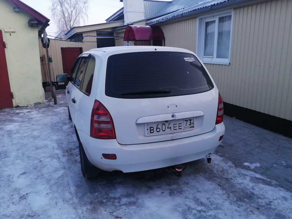 Плёнка на задние фонари. — Lada Калина универсал, 1,4 л, 2010 года ...