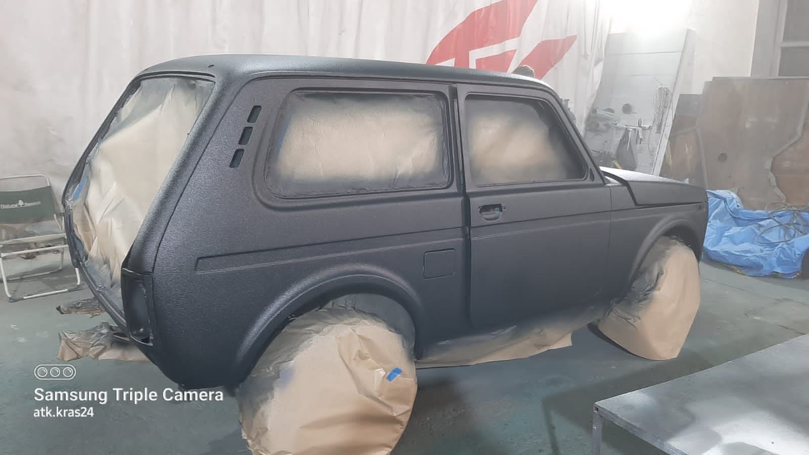 Ниваса в темно зелёный Raptor — Lada 4x4 3D, 1,7 л, 2015 года | тюнинг ...