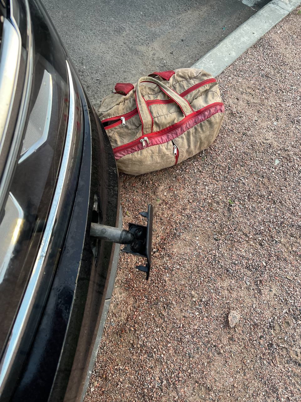 Форсунка омывателя фар не закрылась обратно в бампер — Volkswagen ...