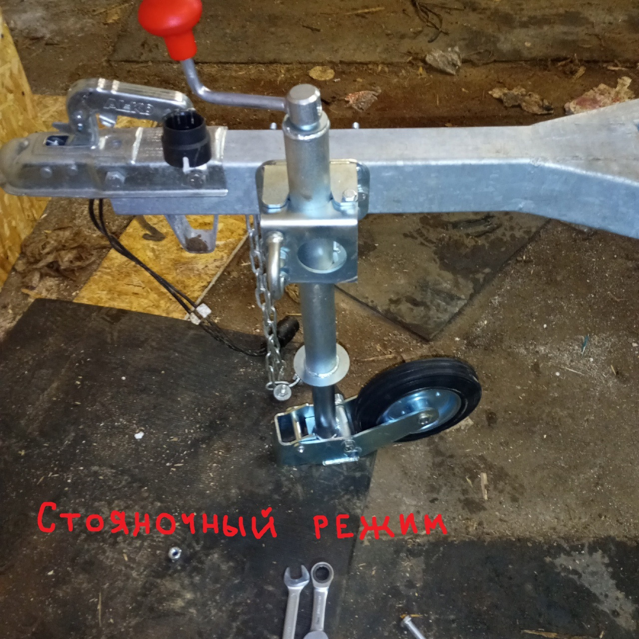 Новомодное подкатное колесо. С сюрпризом.) — Сообщество «Прицепы» на DRIVE2
