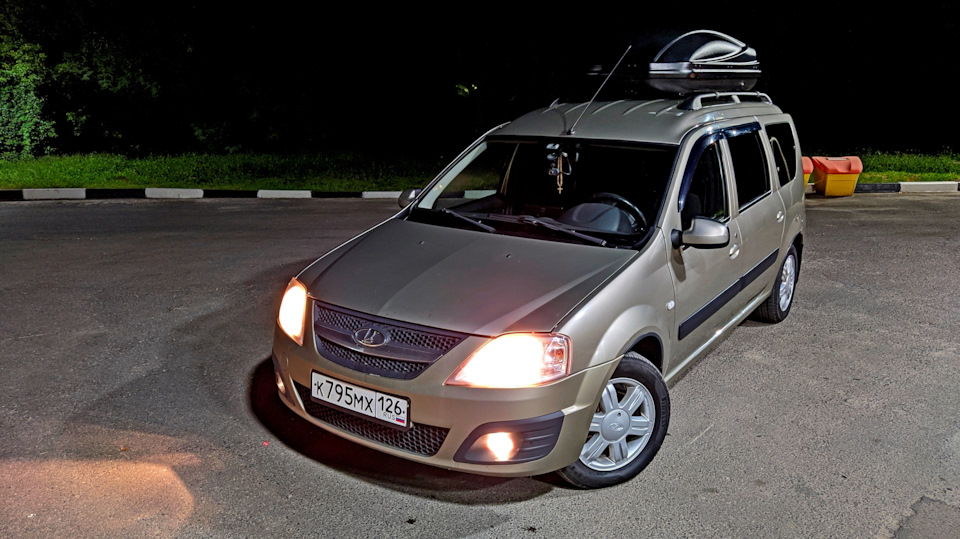 Арендовал автобокс WAY BOX 460 — Lada Ларгус, 1,6 л, 2013 года ...
