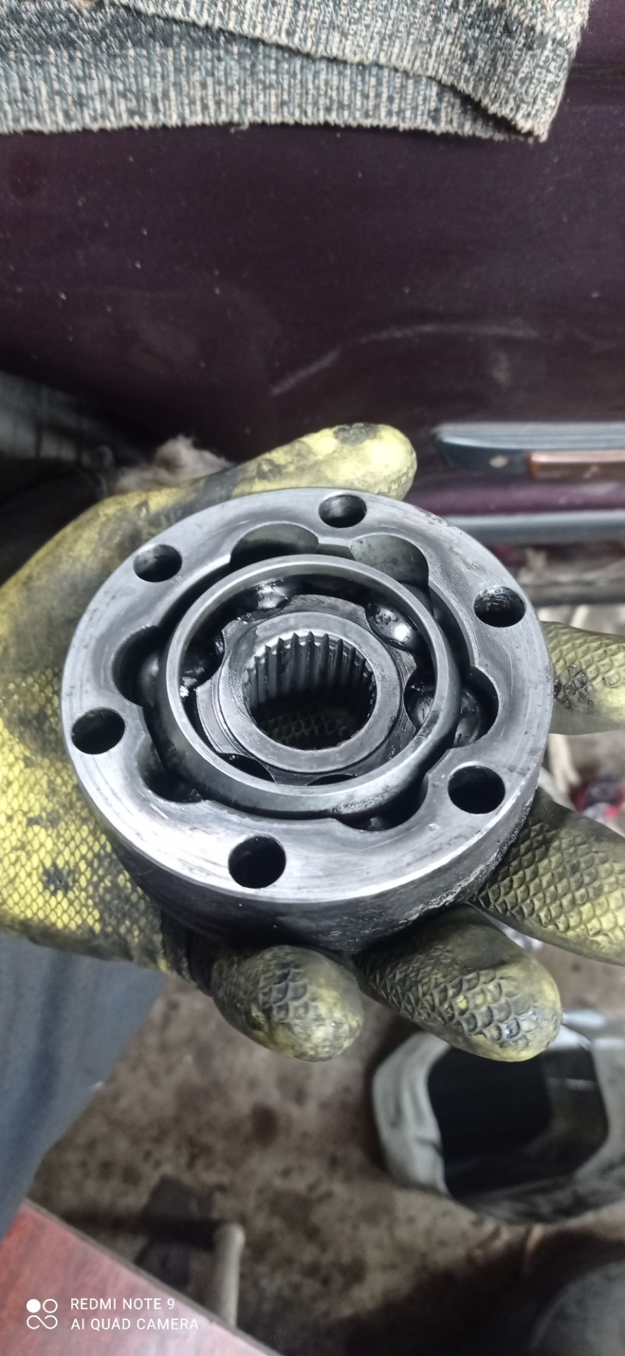 Замена уплотнительных колец на форсунках и небольшие работы с шрузами ...