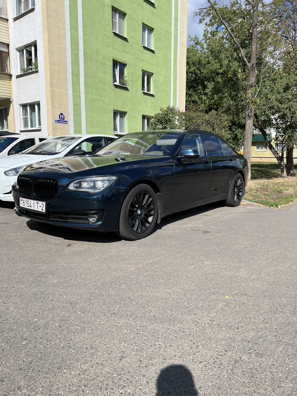 Черные диски — BMW 7 series (F01/02), 3 л, 2013 года | колёсные диски |  DRIVE2