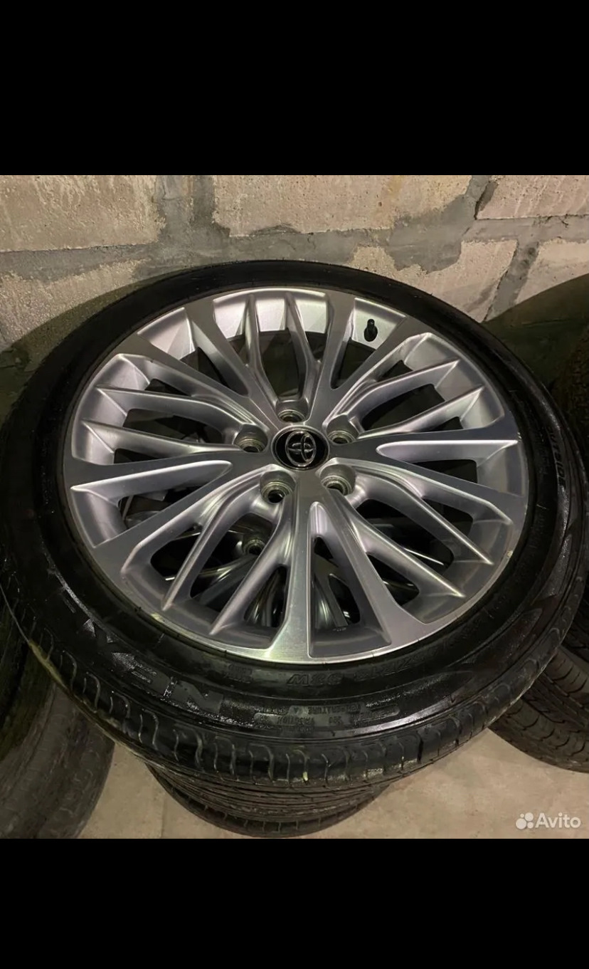 Резина на лето . — Toyota Camry (XV70), 2,5 л, 2018 года | колёсные ...