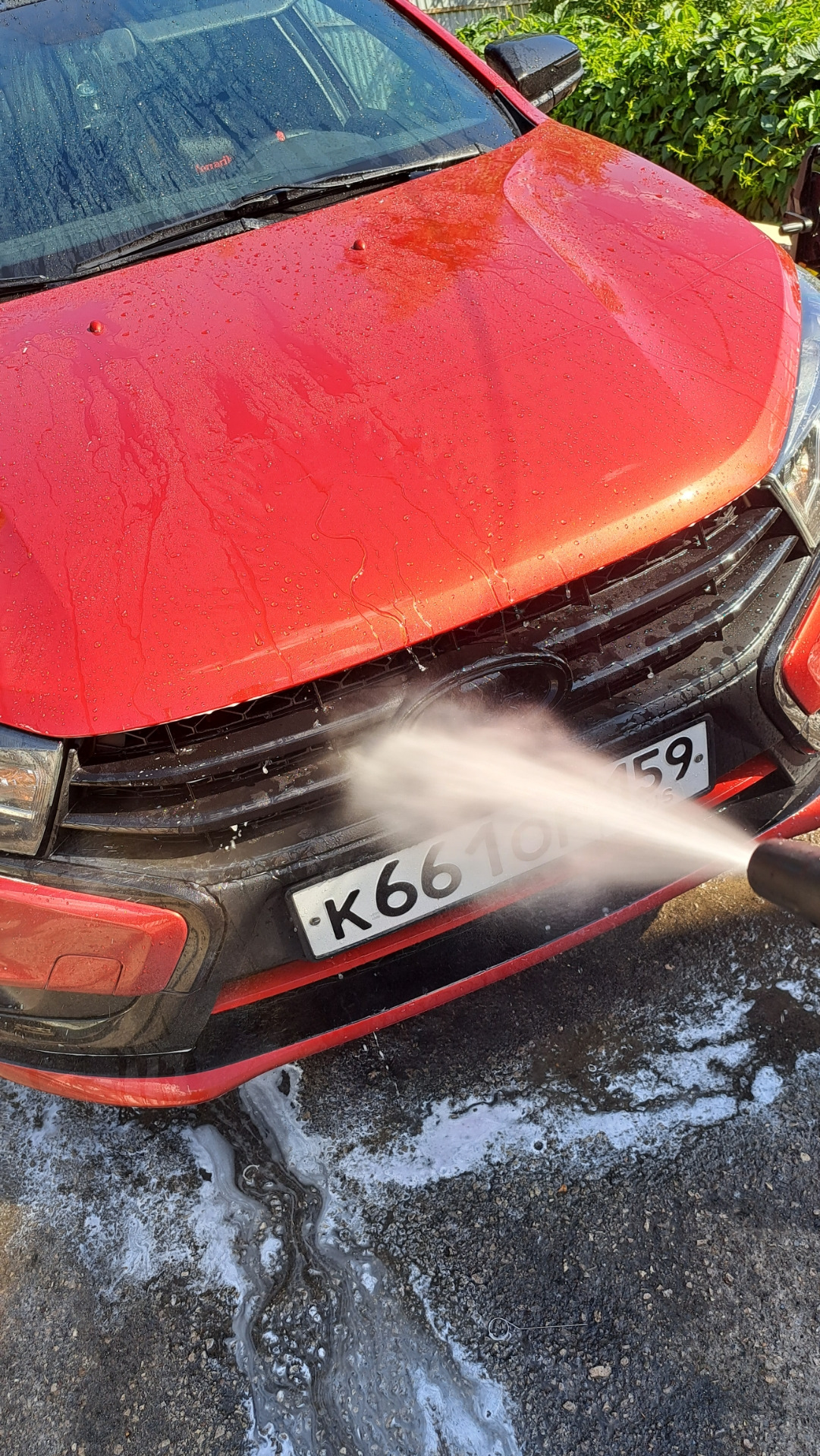 Мобильная автомойка DEKO DKCW150 — Lada Vesta, 1,6 л, 2016 года ...