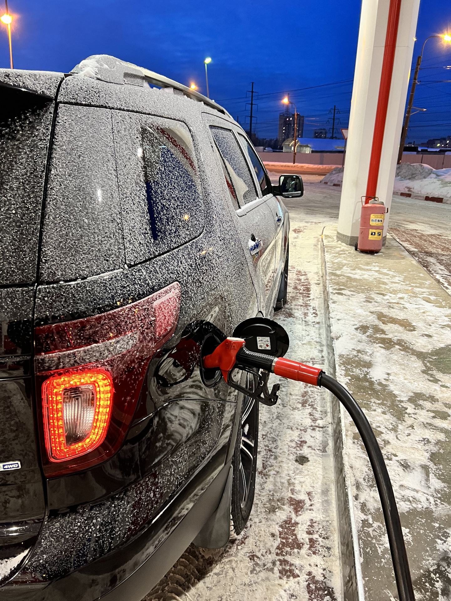 Расход топлива по трассе — Ford Explorer (5G), 3,5 л, 2014 года ...