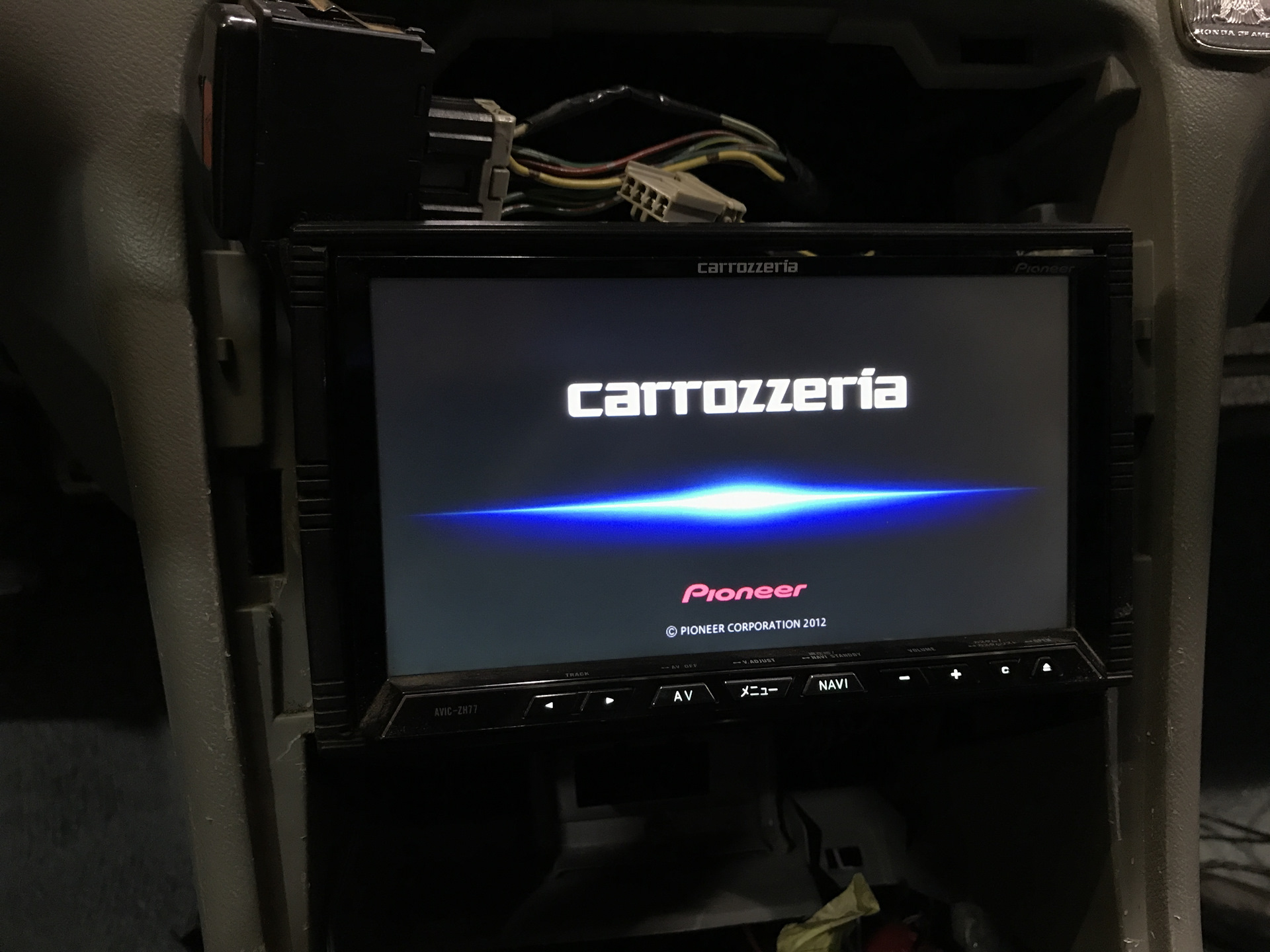 Автомагнитола Pioneer carrozzeria на японском