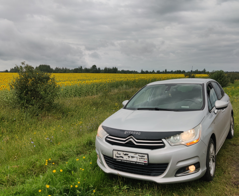 Поездка в Рязань, новые шины и клад — Citroen C4 (2G), 1,6 л., 2012 ...