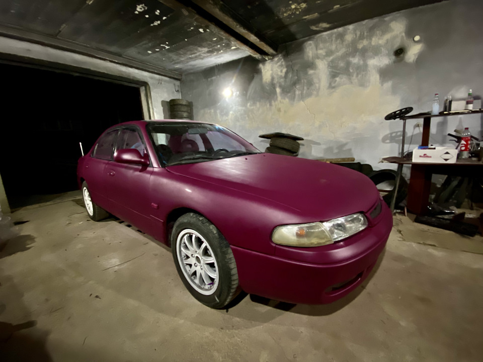 Перекрас машины — Mazda 626 IV (GE), 2 л, 1993 года | своими руками ...