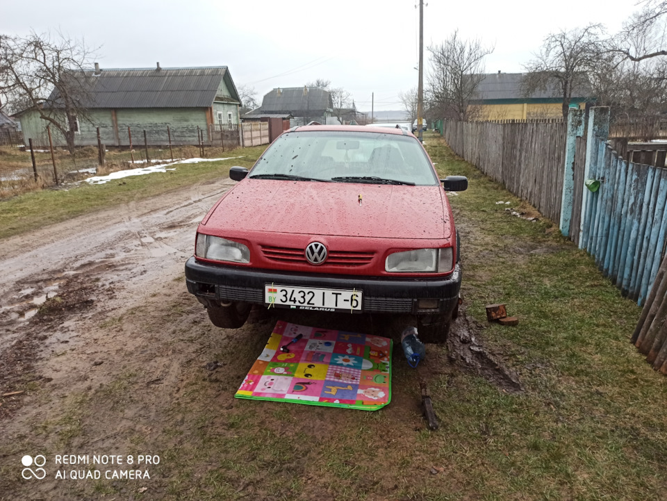 Замена коренных вкладышей — Volkswagen Passat B3, 1,8 л., 1991 года ...