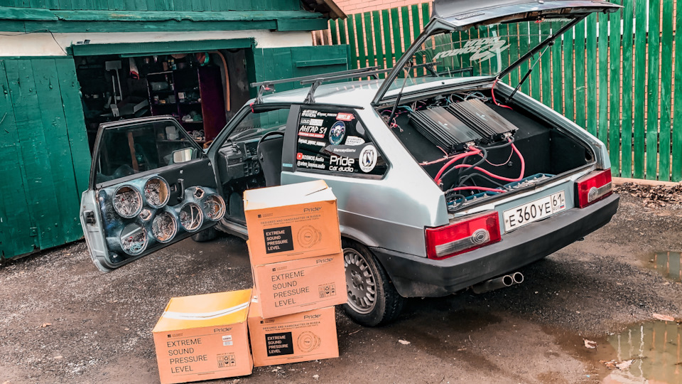 Запуск новой басухи, подключение фронта и настройка — Lada 21088, 1,5 л ...