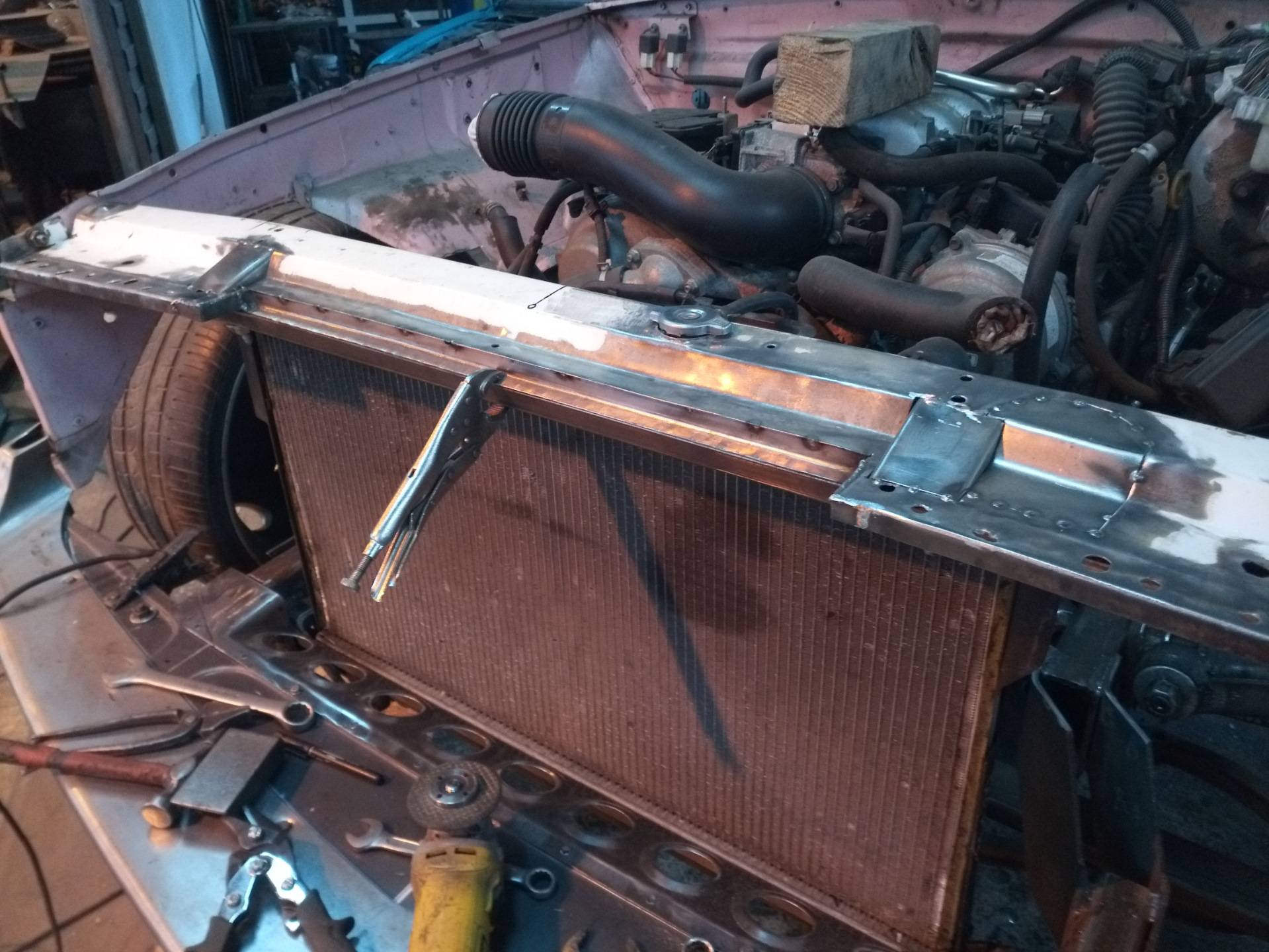 Замена пыльника нижней шаровой + тавотницы — Mazda 6 (2G) GH, 2 л, 2007 ...